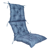 Подушка на стул "Бостон" 50х150см цв.синий