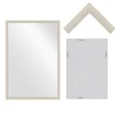 Зеркало настенное "VINTAGE" 60х90см, цв.серо-бежевый