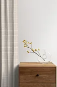"Wenge" Комплект штор "Floral aura" 145х270см, 2шт, цв.серо-бежевый
