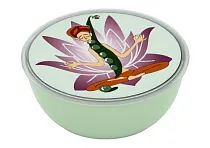 "Живые фрукты" Миска с крышкой 0,4л горошек