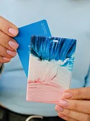 Держатель для карт "Fine art" 6,5х10,4см