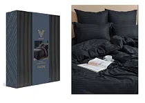 "Viva la Vita" Комплект постельного белья "Onyx" евро, 50х70см, 70х70см, страйп-сатин