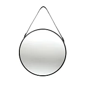 Зеркало настенное "LOFT" круг., 50см, цв.черный
