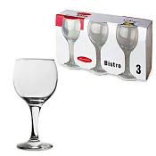 "PSB" BISTRO" Набор бокалов для вина 3шт, 290мл