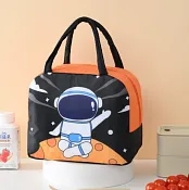 Термосумка "Yoga astronaut" 18х22х11см, цв.черный