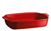 Форма для запекания прямоугольная 42х27см цв.гранат