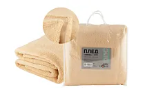 Плед "Овечка" 150х200см. пл.240 цв. бежевый