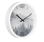 Часы настенные "Форест" 30,5см, цв.белый
