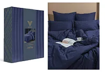 "Viva la Vita" Комплект постельного белья "Midnight" евро, 50х70см, 70х70см, страйп-сатин