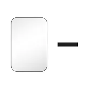 Зеркало настенное "LOFT" 60х90см, цв.черный