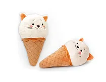 Игрушка мягк. "Мороженое-котик" 44х26х15см