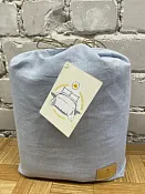 "Василиса" Комплект постельного белья "Меланж" евро, 50х70см,цв.джинс