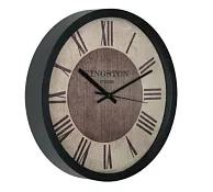 Часы настенные "Кингстон" 30,5см, цв.черный