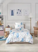 "GUTEN MORGEN" Комплект детского постельного белья "Мишки" 1,5сп, 50х70см, бязь