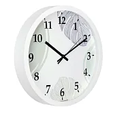 Часы настенные "Листья" 30,5см