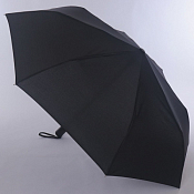 "ArtRain" Зонт мужской, 3 слож., автомат, цв.черный