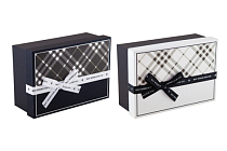 Коробка подарочная "Best wishes for you" 20х14х8см, 2цв.
