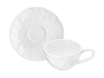 "Консонанс" Чайная пара 200мл, цв.белый глянец