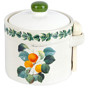 "Fruit Garden" Банка для сыпучих продуктов с ложкой 11,5см 450мл в п.у.
