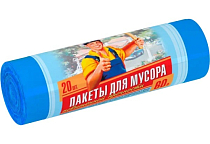 "AVIKOMP" Мешки для мусора прочные "Тут Грязи Нет" ПНД 60л, 20шт. 11мкм