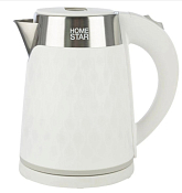 "HomeStar" Чайник электрический "HS-1021" 1,7л, 1500Вт, цв.белый