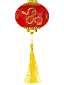 Магнит "Китайский фонарик удивительный" 6,3х6,7см