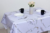 Клеенка "Глянец" 140см Мрамор Гуанси