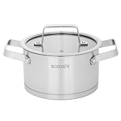 "SATOSHI" Шато" Кастрюля 2,5л, 18см с индукционным дном