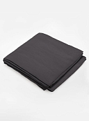 "Holiday" Простыня 150х216см, цв.графит, полисатин