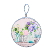 Подставка под горячее "Гортензия" 16см