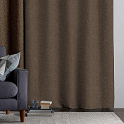 "Wenge" Комплект штор "Juliet coffe" 145х270см, 2шт, цв.кофейный