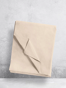 "Holiday" Простыня 200х216см, цв.трюфель, полисатин