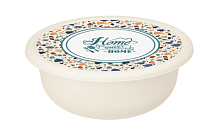 "Modena" Миска "Терраццо" 2,1л с крышкой цв.светло-бежевый