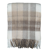 Плед "Эльф.NOAH" 170х210см, бел-беж-св.кор