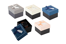 Коробка подарочная "Wishes" 9х8х6,5см, 4цв.