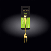 WILMAX "Stella" Набор десертных вилок 2шт. 16см цв.золотой, блистер