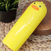 Контейнер для зубных щеток "Little duck" 20х6х5,5см, цв.желтый