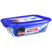 "Cook&Go" Контейнер стекло 0,8л прям 20х15см