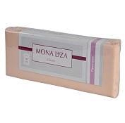 "Mona Liza" Простынь на резинке 200х220х25см, цв.молочный