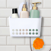 Корзинка с подвесом 38х30х27см, цв.белый