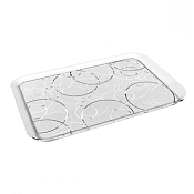 "GLANCE" Поднос 40х26см круги