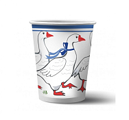 "Гуси" Набор бум.стаканов 6шт. 250мл