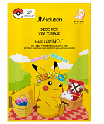 "JMSolution" Маска для лица "Deco Pick Vita C Mask.Pokemon Pikachu"