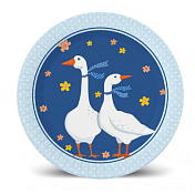 "Гуси" Набор бум.тарелок 6шт. 23см