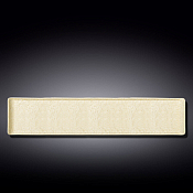 WILMAX SANDSTONE Блюдо сервировочное 46,5х9,5см, цв.песочный
