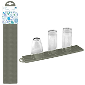 Коврик для сушки стаканов и кружек 45х8см