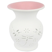 Аромалампа "Стрекозы" 9см, цв.белый