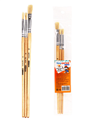 Набор кистей "Legend" 3шт, щетина