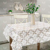 Скатерть "Арабеска.Ажур" 110х132см