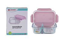 "Soft color" Контейнер стекло 1,04  два отделения